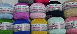 Yarn Pure Cotton Thread of Scotland Egyptian TITANWOOL Magnum 100g Title 12 - £4.03 GBP