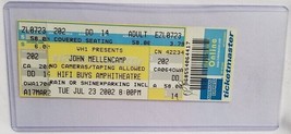 John Mellencamp - Vintage 2002 Unused Whole Full Concert Ticket - £11.27 GBP