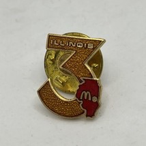 McDonald’s Chicago Illinois 3 Years Of Service Employee Enamel Lapel Hat Pin - £7.86 GBP