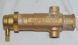 Resideo PV075S 3/4 Inch NPT Sweat Supervent Bronze Body Threaded Connections image 2