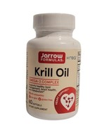 Jarrow Formulas Krill Oil - Phospholipid Omega-3 Complex 60 Capsules Exp... - £24.92 GBP