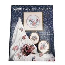 Country Cross Stitch Nature's Harmony Book 62 Carolyn Shores Wright Birds Flower - $9.46