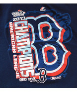 Youth T Shirt MLB Baseball Boston Red Sox 2013 World Series Champions Si... - £7.83 GBP