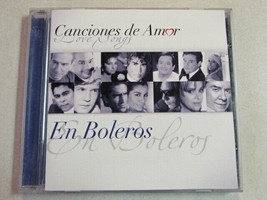Canciones De Amor En Boleros Love Songs Cd Various Artists CENTRAL/SOUTH America - £38.91 GBP