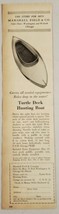 1946 Print Ad Turtle Deck Hunting Boats Marshall Field Chicago,Illinois - £9.18 GBP