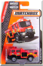Matchbox - Blaze Blitzer: MBX Heroic Rescue #66/120 (2015) *Red Edition* - $3.00