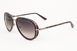 Tom Ford Miles 341 09P Havana Black / Gray Gradient Sunglasses FT341 09P... - $244.02