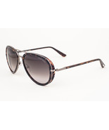 Tom Ford Miles 341 09P Havana Black / Gray Gradient Sunglasses FT341 09P 55mm - $244.02