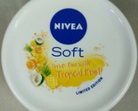 Nivea Soft Light Moisturizing Cream Tropical Fruit Vitamin E &amp; Jojoba Oil - £11.91 GBP