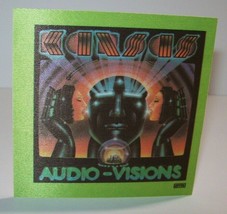 Kansas Backstage Pass Audio Visions Concert Tour Original 1980 Gift For Rock Fan - £12.80 GBP