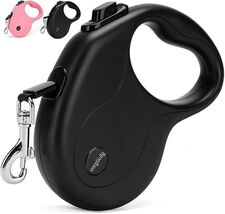 16Ft Retractable Dog Leash Black for Small Medium Dogs Cats Up to 50lbs - $22.79