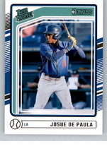 2024 Donruss #113 Josue De Paula NM-MT RC Rookie Dodgers Rated Prospect ID:74120 - £1.82 GBP