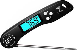 Instant Read Digital Electronic Kitchen Cooking BBQ Grill Food Meat Thermometer - £11.25 GBP