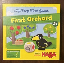 Haba My Very First Orchard Game Cooperative Preschool Matching Wooden Fruit - £20.58 GBP