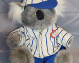 Pawsenclaws Koala Bear Plush in Baseball Outfit Custom Bear Hand Stuffed... - $15.79