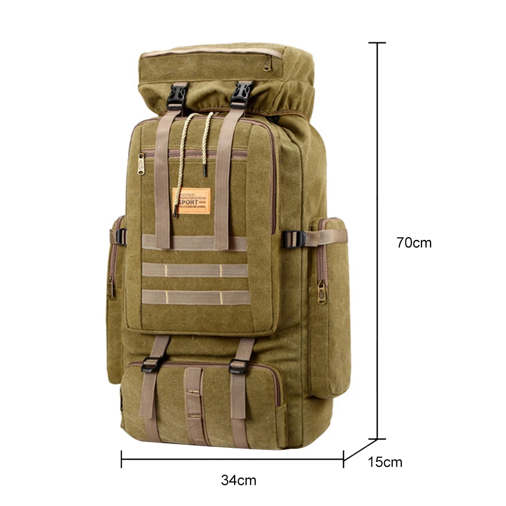 80L Sport Travel Bag 600D Oxford Multifunctional Backpack Large Capacity Waterpr - $140.35