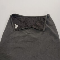 Cato RN#37080 Women's Gray Side Slits Rear Zipper Pencil Skirt Size 12 image 13