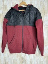 CSG Champs Sports Gear Men&#39;s Size L Hoodie Jacket Maroon - $25.27 CAD