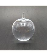 Cartier Apple Shaped Glass Paper weight Signed  - $1,618.35 MXN