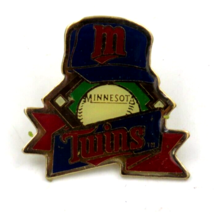 Vintage 1990s Minnesota Twins Lapel Pin Hat Button - $9.85