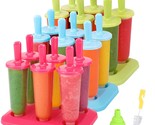 Popsicle Molds 3 Sets Ice Pop Molds Ice Pop Maker With Funnel And Brush,... - $33.99