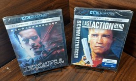 Terminator 2 + Last Action Hero (4K+Blu-ray-No Digital)-Free Shipping w/Trackin! - £22.55 GBP