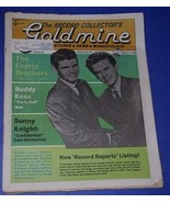 The Everly Brothers Goldmine Magazine Vintage 1984 Buddy Knox Sonny Knight - $68.42 CAD