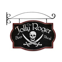 Jolly Roger Tavern Hanging Sign - $59.35
