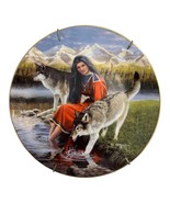 Hamilton Collection “Peaceful Reflections” Plate – David Wright – Woman ... - $21.00