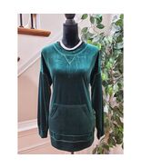 Suzanne Betro Women&#39;s Green Polyester Round Neck Long Sleeve Casual Top ... - $454.01 MXN