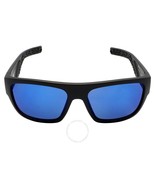 Costa Del Mar MH1 11 OBMP Sampan Sunglasses Matte Black Blue Mirror 580P - $224.00