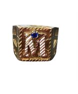 M Men&#39;s Initial ring 14kt Yellow and White Gold 475458 - €711,30 EUR