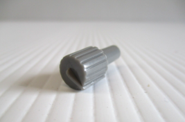 Clock Radio Gray Knob New 1&quot; Long Vintage Radio Parts - $5.75