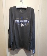 Fanatics Dodgers 2020 World Series Champions Graphic Print Long Sleeve S... - $25.74