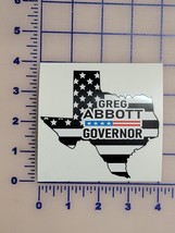 Greg Abbott Governor 2nd 2A  Don&#39;t Tread on Me distresses flag  Logo Vinyl Decal - £2.98 GBP
