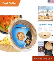 Oil-Proof 200PC Air Fryer Liners - 8-Inch Thick, Perfect for Easy Cooking - $43.50