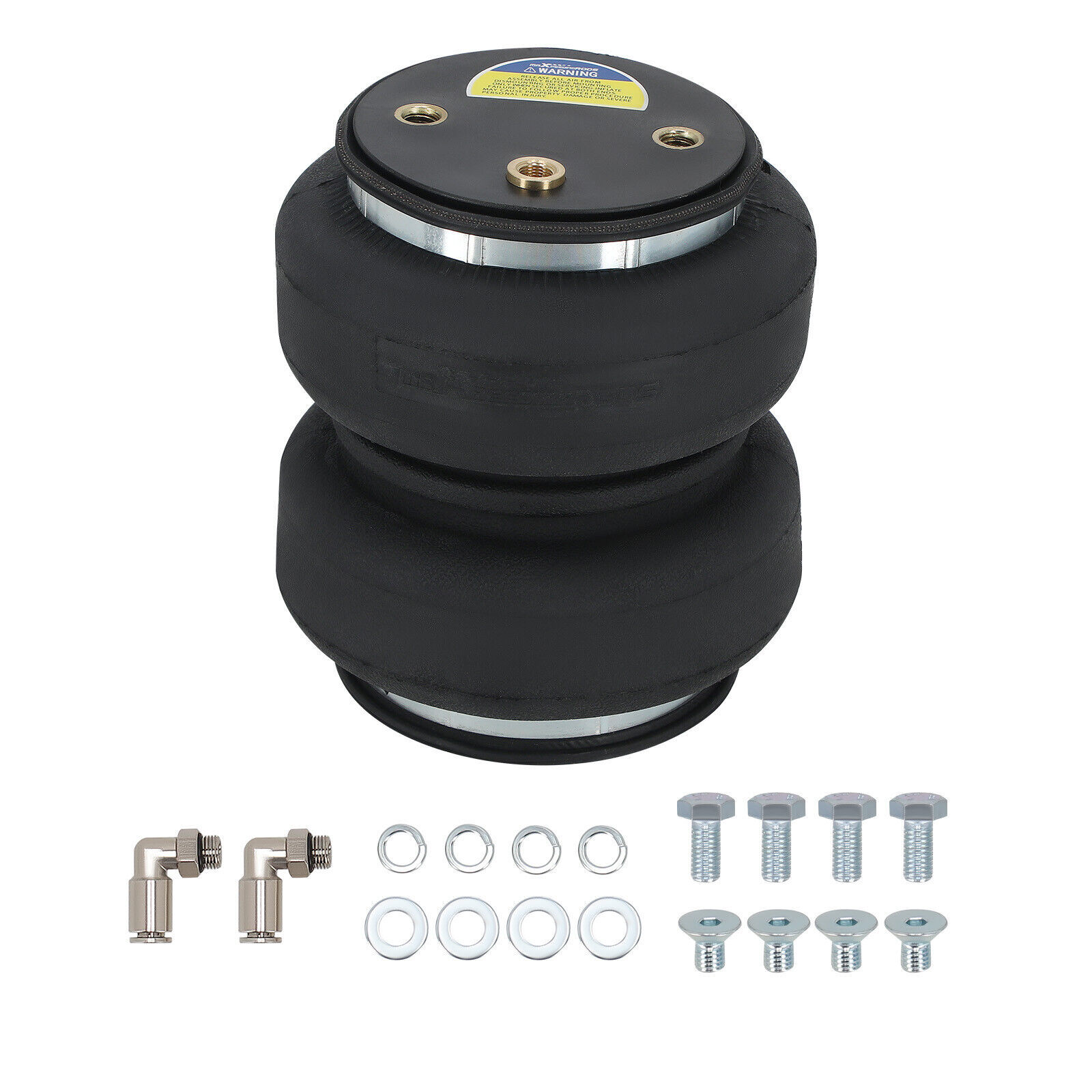 1Pc Universal 2500lb Air Spring Bag For Ford F-150/F-250/F-350/F-450 2 & 4WD