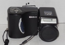 Casio QV-2900UX 2.1MP Digital Camera - Black Tested Works Vintage Rare HTF - £116.29 GBP