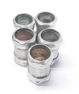 Raco 2926 Compression Coupling Conduit Trade Size 1 1/2 in Lot of 5 - $920.87 MXN
