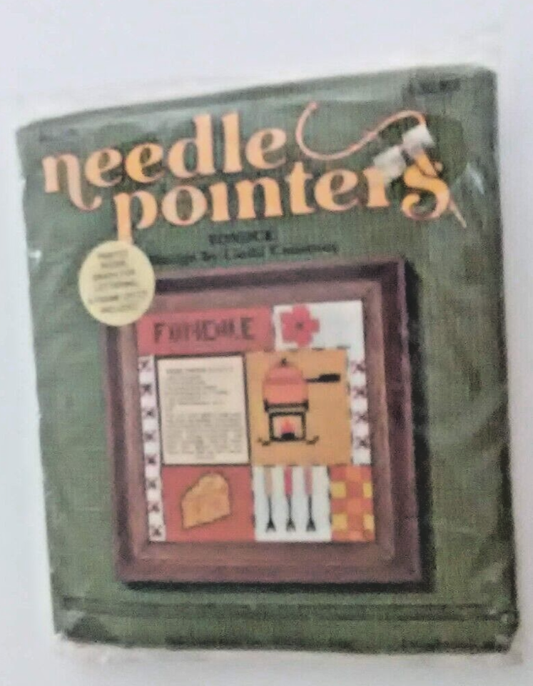 Vintage 1990  Sunset Designs Needle Pointers Kit Fondue New #5282 - $14.70