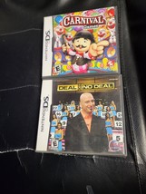 LOT OF 2: CARNIVAL GAMES +DEAL OR NO DEAL (Nintendo DS) COMPLETE/ VERY NICE - $5.93