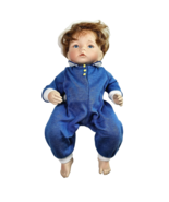 1995 Dianna Effner Porcelain Baby Boy Doll Blue Ashton Drake McDonalds A... - $494.83 MXN