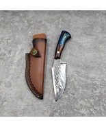 New Arrival Fixed Blade Outdoor Knife Wood Handle Full Tang with Leather... - $70.63 CAD