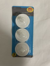 White Electric Tealight Candles with Yellow LEDs, 3-ct. - e1010 - $8.91