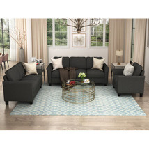 Polyester-blend 3 Pieces Sofa Set - £715.90 GBP