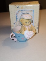 P. Hillman 1994 Madeline “A Cup Full Of Friendship” Teacup With Bear Hat Heart - £7.09 GBP