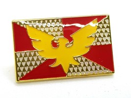 Enamel Pin Badge Feather Drag Pride Rectangular Flag Gold Plated LGBT - £3.93 GBP
