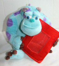 Disney Store Sully Gift Card Holder / Picture Frame 10” Stuffed Plush Toy - $14.80