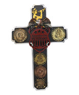 Remember Our Veterans Eagle USA Navy Army Air Force Military Medals Wall... - $41.10 CAD