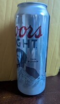 Tom Flores The Iceman 24 oz Coors Light Aluminum Beer Can, Emptied - €9,40 EUR